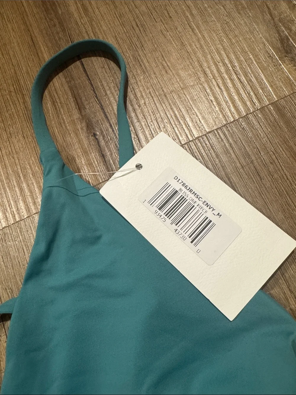 Dippin daisys bliss one piece envy teal blue medium NWT